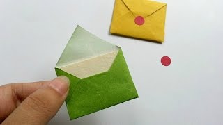 How To Create Cute Miniature Envelopes  DIY Crafts Tutorial  Guidecentral [upl. by Targett]