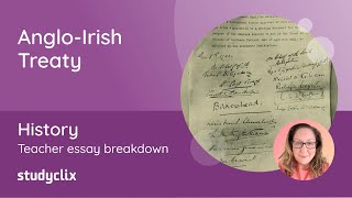 AngloIrish Treaty Civil War Sinn Féin  Essay Breakdown by Expert Teacher Leaving Cert History [upl. by Hanae911]