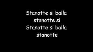 Stanotte sì  Simons TestoLyrics [upl. by Rangel]