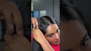 🎀Rope twist braid tutorial🎀 🌸🌼Onam Hairstyle🌼🌼 hairstyle onamhairstyle hairtutorial braids [upl. by Gerik]