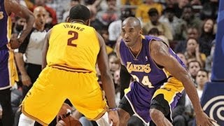 Kobe amp Kyrie duel in Cleveland [upl. by Morena]