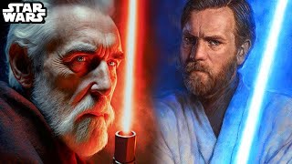 Why ObiWan Made Dooku WEAKER as a Sith  Star Wars Explained [upl. by Hgielak714]