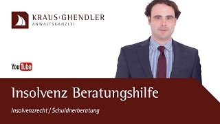 Beratungshilfe für die Regel und Privatinsolvenz║KRAUS Anwaltskanzlei [upl. by Malia]