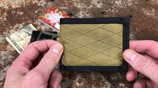 Flowfold Vanguard Limited Billfold Minimalist Wallet Review 3 years EDC [upl. by Naihs]