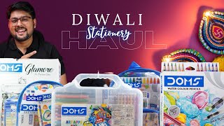 Diwali Stationery Haul  Top Stationery for Gifting Student Yard [upl. by Dulcea408]