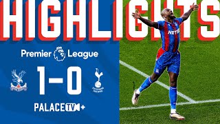 MATETA STRIKE SINKS TOTTENHAM  Premier League Highlights Crystal Palace 10 Tottenham Hotspur [upl. by Eirret158]