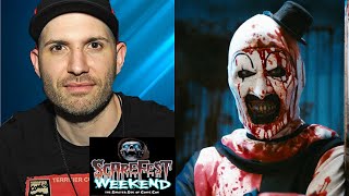 Terrifier Series Director Damien Leone Talks Art The Clown Terrifier 3 and More [upl. by Araht636]