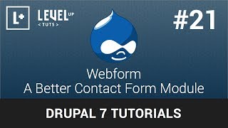 Drupal Tutorials 21  Webform  A Better Contact Form Module [upl. by Masson431]