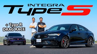 2024 Acura Integra Type S  Road Review Drag Race  Lap Time [upl. by Eeclehc228]