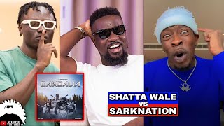 Sarkodie chop stray bullet as Shatta Wale blasts SarkNation over his Jay Bahd Verse [upl. by Einahets]