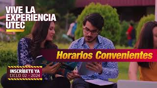 Horarios convenientes Utec ciclo 022024 [upl. by Torrey]