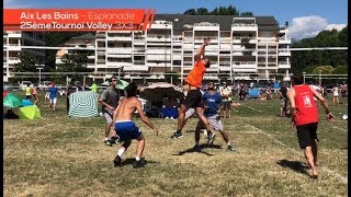 Aix Les Bains  25è tournoi de Volley ball [upl. by Abdul]