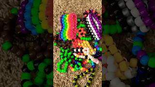 MY KANDI beads kandian bracelet kandi antizoo kandibeads art cringe kandikid [upl. by Namsaj100]