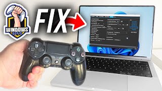 How To Fix PS4 Controller Not Connecting To DS4Windows  Full Guide [upl. by Carri]