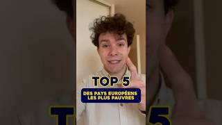 Top 5 des pays européens les plus pauvres [upl. by Og]