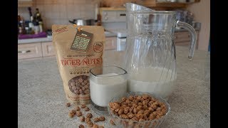 How to Make Tiger Nuts Milk Cooking with Kimberly [upl. by Cilurzo445]