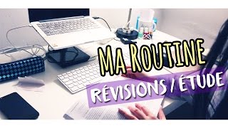 Mes journées de révisions • Routine motivation pour réussir les examens  2017 [upl. by Solana]