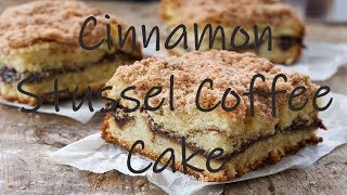 Cinnamon Streusel Coffee Cake  Baking Stream [upl. by Adnilemreh]