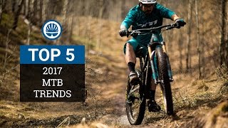 Top 5  2017 MTB Trends [upl. by Dituri]