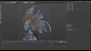 Ornatrix C4D Modifier Baking [upl. by Morgana]