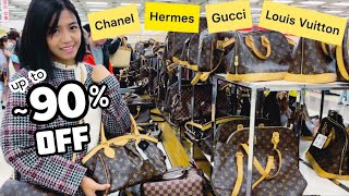 BIG SALE LOUIS VUITTON CHANEL GUCCI PRADA  CHEAP SECONDHAND PRELOVED DESIGNER BAGS JAPAN [upl. by Bambi595]