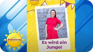 Alina Merkau über Schwangerschaft und Ehe  SAT1 Frühstücksfernsehen [upl. by Service]