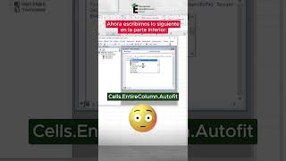 Ajuste de celdas automático en Excel 🧐✅excel exceltips formacionacademicaexcel [upl. by Ecnerrat]