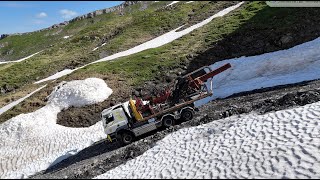 Spezial Transport 🇨🇭⛰️ mit dem LKW zum Titlis ⛰️🇨🇭 [upl. by Merv]