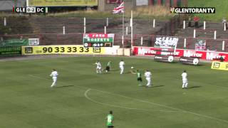 Glentoran 12 Donegal Celtic [upl. by Ahsilram]