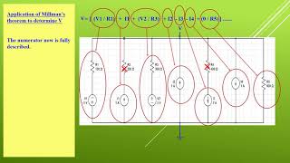 Application of Millmans theorem to solve electronic circuit problems  part 1 [upl. by Novia868]