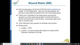 CS130 CH6 CPU Scheduling Round Robin 7 12 2020 BasimaHani [upl. by Bernie309]