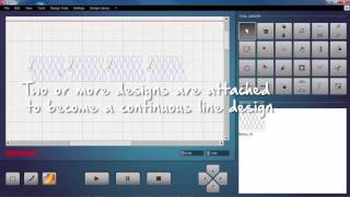 BERNINA Qmatic Video Tutorial Connect and Unconnect [upl. by Atalanta]