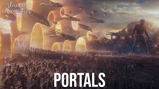 Avengers Endgame  Portals  SLOWED  REVERB  Alan Silvestri [upl. by Eener]