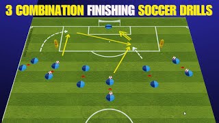 🎯 quotExcellentquot Finishing Circuit Drills  3 Finishing Soccer Drills [upl. by Fortin]