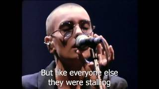 Sinéad OConnor  Feel So Different Live 1990 HD Lyrics [upl. by Esinned]