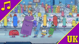 StoryBots Answer Time Official Theme Song  UK SingAlong  StoryBots [upl. by Slen]