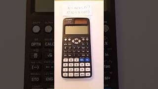 Normal Cumulative Distribution Function on the Casio FX991EX classwiz to calculate probability [upl. by Hough]