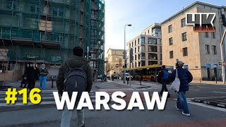 WARSAW POLAND WALKING TOUR 4K  DOWNTOWN  TAMKA STREET  ŚWIĘTOKRZYSKA  GOPRO 11 BLACK FOOTAGE [upl. by Nuahsor507]