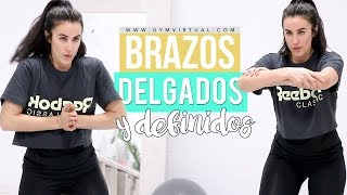 Brazos delgados y definidos  GymVirtual [upl. by Leahplar631]