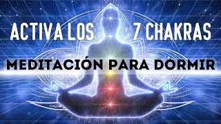 MEDITACIÓN DE LOS SIETE CHAKRAS PARA DORMIR  MEDITACIÓN GUIADA CON MANTRAS  RELAJACIÓN 💖 EASY ZEN [upl. by Vincenty]