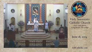 Holy Innocents Catholic Church Long Beach Live Stream [upl. by Gentille808]