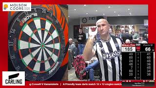 Consett V Hamminkeln  Friendly Team Darts Match  16092023 [upl. by Lokkin347]