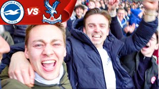 Brighton SMASH Crystal Palace Matchday Vlog [upl. by Aenea]