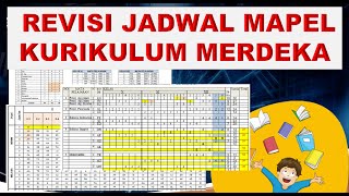 Jadwal Kurikulum Merdeka kurikulummerdeka jadwalpelajaran jadwalpelajaran matapelajaran [upl. by Kerrie]