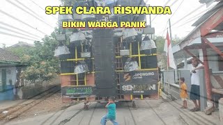 RISWANDA cek sound spek Clara warga langsung panik ‼️ [upl. by Manlove937]