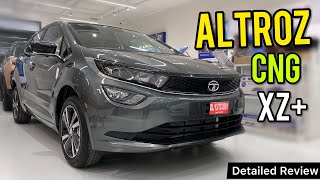 Tata Altroz XZ Plus S Cng 2024 Review 🔥 Tata Altroz Cng Second Top Model [upl. by Lipson427]