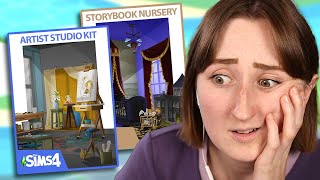 Honest Review of The Sims 4 Artist Studio  Storybook Nursery Kits [upl. by Wolcott]