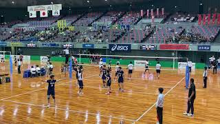 JOC中学バレー2023 静岡vs岐阜 2set 決勝トーナメント1回戦 [upl. by Demmy]