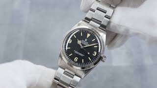 【ROLEX ロレックス】エクスプローラー／Ref1016／マーク3／1973年製【スイートロード公式】時計紹介 vintage antique [upl. by Decima127]