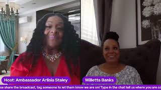 POWERFUL Conversations Talk Show with Guest Willetta Lakey Banks [upl. by Ialokin]